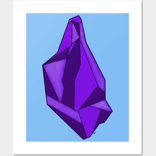 Amethyst Chunk Posters and Art